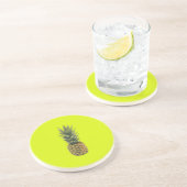 Ananas Sandstein Untersetzer (Seite)