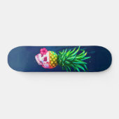 Ananas-Schädelbrett Skateboard (Horizontal)