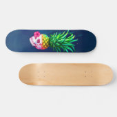 Ananas-Schädelbrett Skateboard (Horizontal)