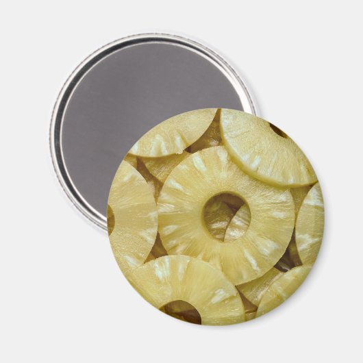 Ananas-Scheiben Magnet (Vorderseite/Rückseite)