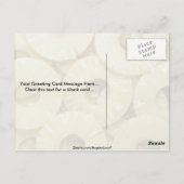 Ananas-Scheiben Postkarte (Rückseite)