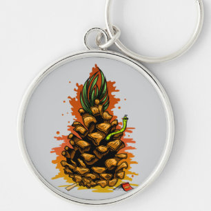 Ananas Schlüsselanhänger