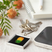 Ananas Schlüsselanhänger (Seite)