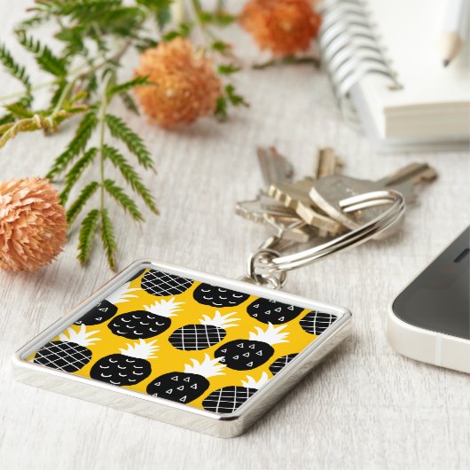 Ananas Schlüsselanhänger (Seite)