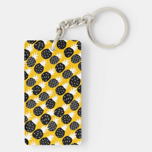 Ananas Schlüsselanhänger (Rückseite)