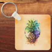 Ananas Schlüsselanhänger (Vorderseite)