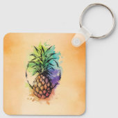 Ananas Schlüsselanhänger (Rückseite)