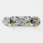 Ananas-Schmutz-Palmen Skateboard (Horizontal)