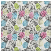 Ananas-Schmutz-Palmen Stoff (Muster)