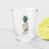 Ananas Schnapsglas (Vorderseite)