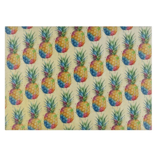 Ananas Schneidebrett (Vorderseite)