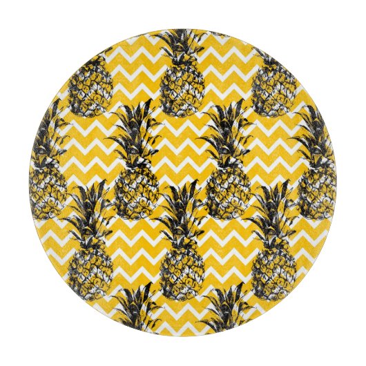 Ananas Schneidebrett (Vorderseite)