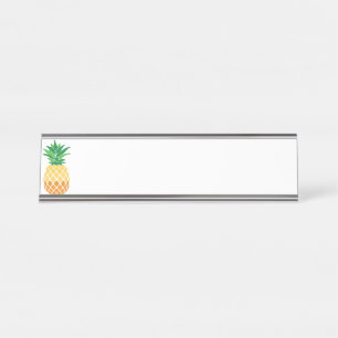 Ananas Schreibtischnamensplakette