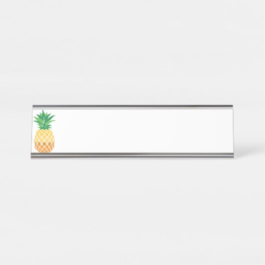 Ananas Schreibtischnamensplakette (Vorderseite )