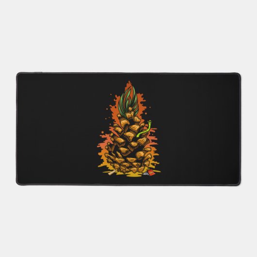 Ananas Schreibtischunterlage (Vorderseite)