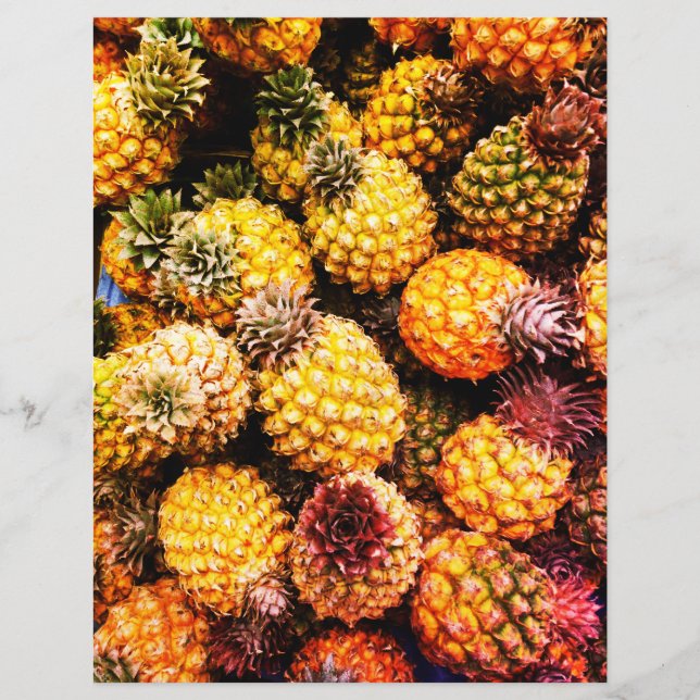 Ananas Scrapbook Paper (Vorderseite)