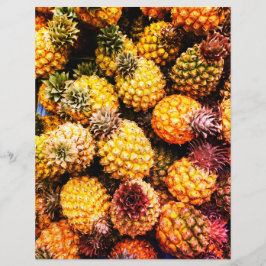 Ananas Scrapbook Paper