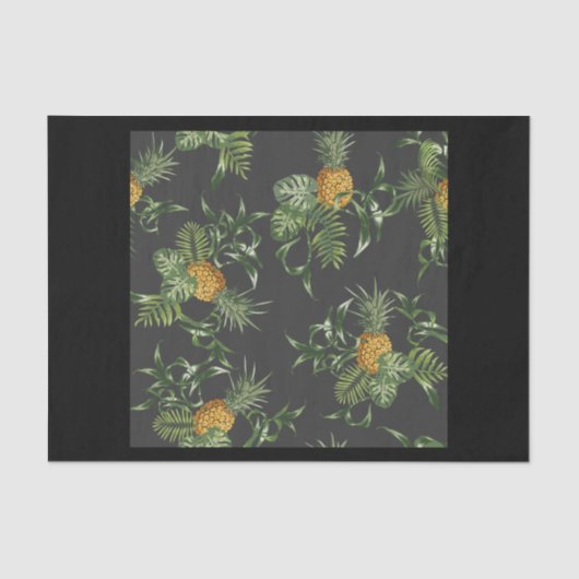 Ananas Seidenpapier (Vorderseite)