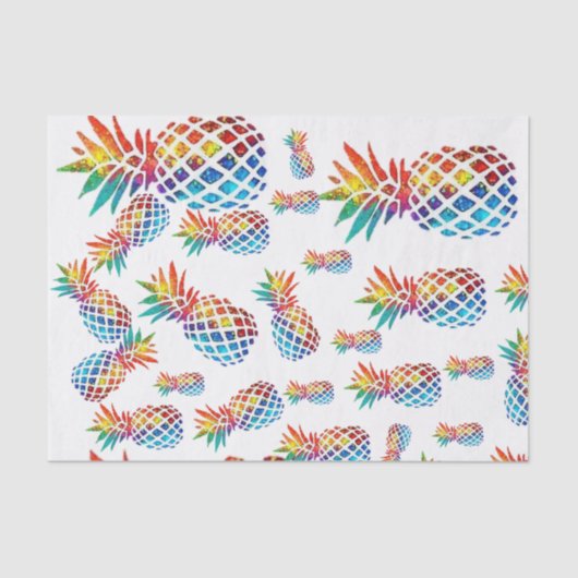 Ananas Seidenpapier (Vorderseite)