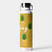 Ananas Senf Trinkflasche (Rückseite)
