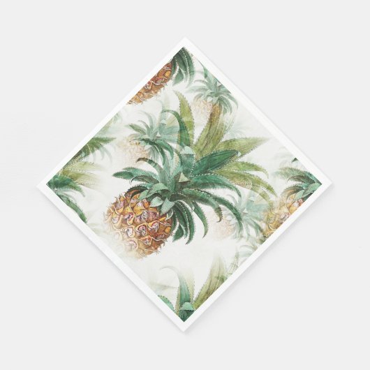 Ananas Serviette (Ecke)