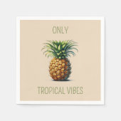 Ananas Serviette (Vorderseite)