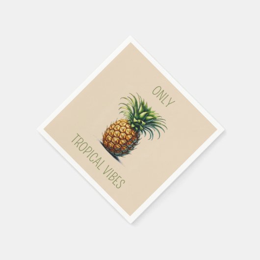 Ananas Serviette (Ecke)