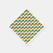 Ananas Serviette (Ecke)