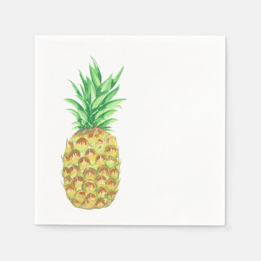 Ananas Serviette (Vorderseite)