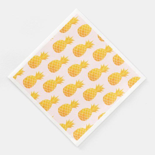 Ananas Serviette (Ecke)