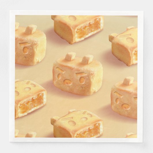 Ananas Serviette (Vorderseite)