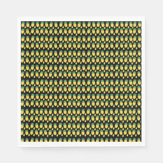 Ananas Serviette (Vorderseite)