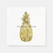 Ananas Serviette (Vorderseite)