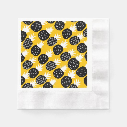 Ananas Serviette (Vorderseite)