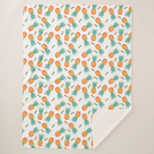 Ananas Sherpadecke (Vorderseite)