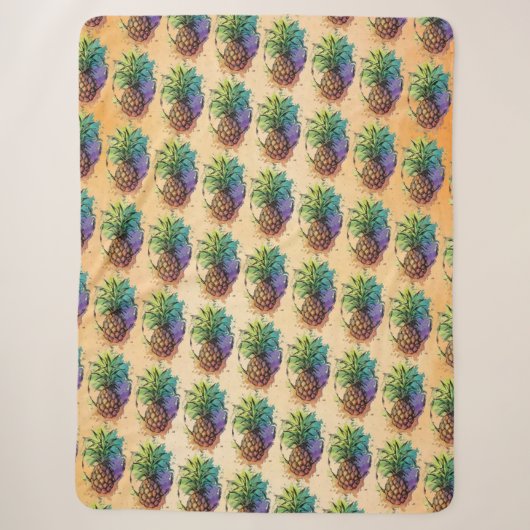 Ananas Sherpadecke (Vorderseite)