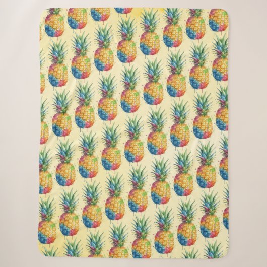 Ananas Sherpadecke (Vorderseite)