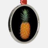 Ananas Silbernes Ornament (Rechts)