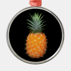 Ananas Silbernes Ornament