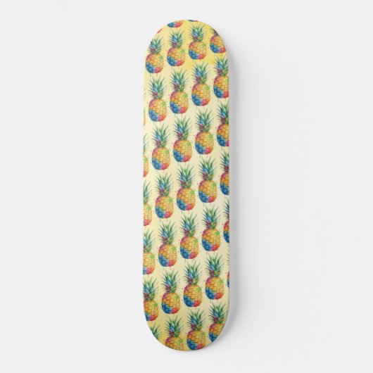 Ananas Skateboard (Vorderseite)