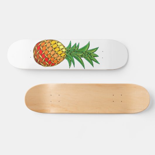 Ananas Skateboard (Horizontal)