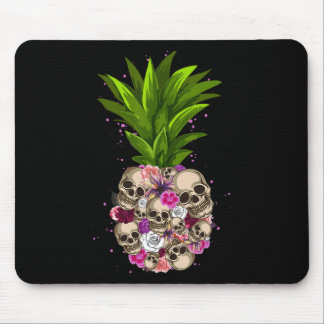Ananas Skull Funny Aloha Strände Hawaiian Hawai Mousepad