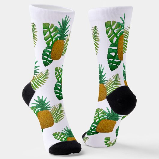 Ananas Socken (Gewinkelt)