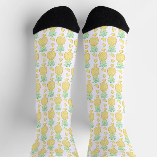 Ananas Socken (Oben)