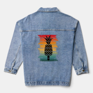 Ananas-Sommer-Eisfall Jeansjacke