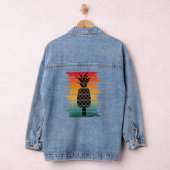 Ananas-Sommer-Eisfall Jeansjacke (Hangar)