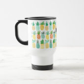 Ananas Sommer Monogramm | Reisebecher (Links)