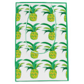 Ananas Sommer tropische Ananas Mittlere Geschenktüte (Vorderseite)