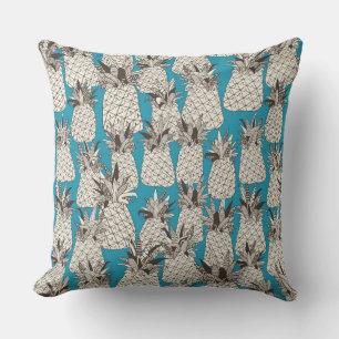 Ananas Sommerblau Kissen
