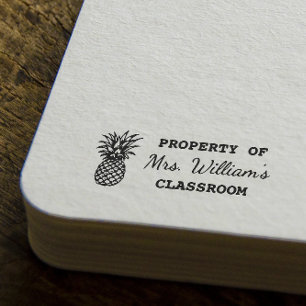 Ananas - Sonderschulen Gummistempel